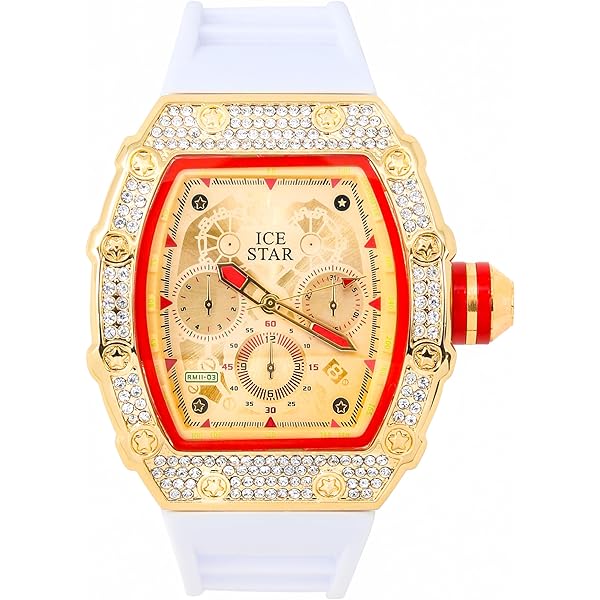 ICE STAR クロノグラフ ダイヤモンド風 50%OFF】【ICE】セレブウォッチ